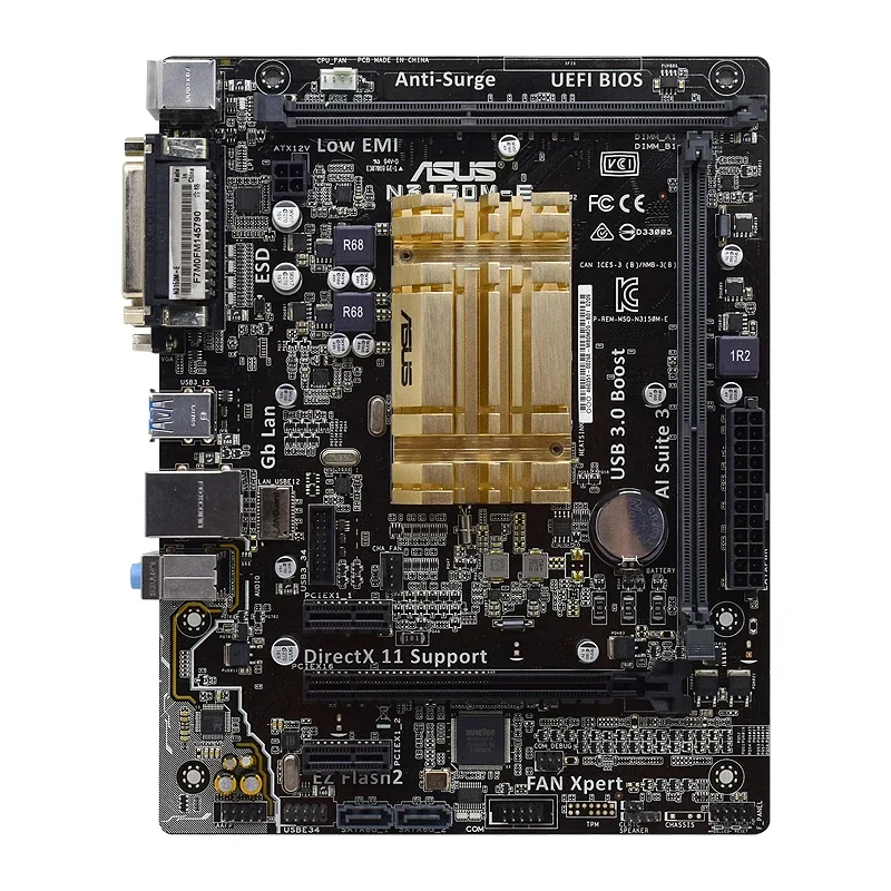 Used For ASUS N3150I-C N3150M-E Integrated Quad Core CPU HDMI LVDS Mini ITX main board
Used For ASUS N3150I-C N3150M-E Integrated Quad Core CPU HDMI LVDS Mini ITX main board