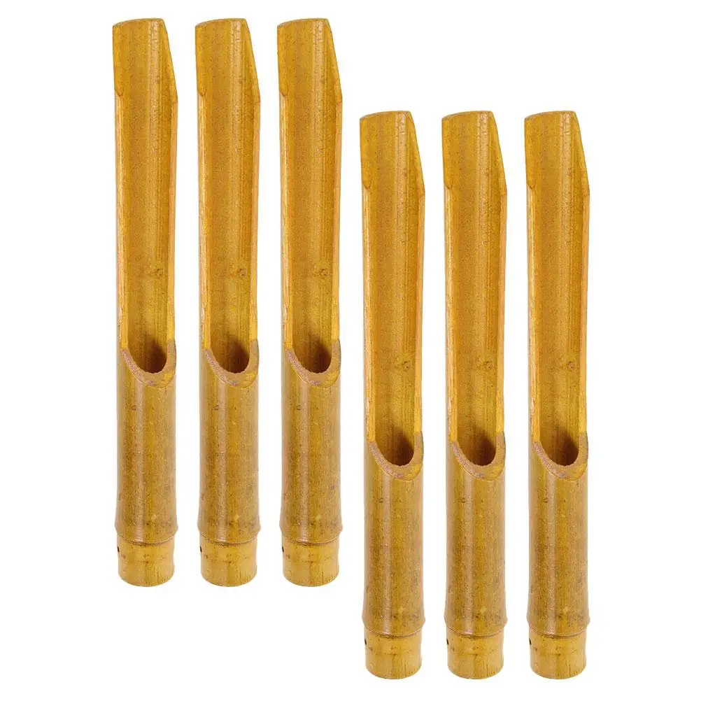 6 Pcs Bamboo Wind Chime Accessories Tube DIY Tools Tubes Decoration for Crafts Replacement Hanging Pendant Parts
6 Pcs Bamboo Wind Chime Accessories Tube DIY Tools Tubes Decoration for Crafts Replacement Hanging Pendant Parts