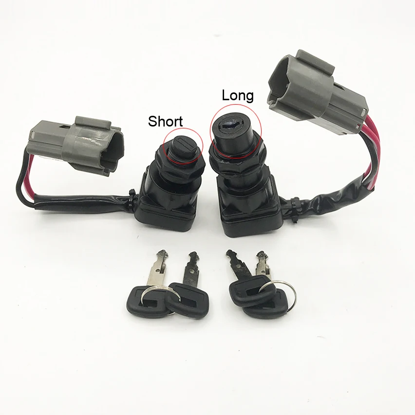 Good For Kubota ignition start switch for U15 U30 KX155 KX163 engine start switch with key to connect short power cord
Good For Kubota ignition start switch for U15 U30 KX155 KX163 engine start switch with key to connect short power cord