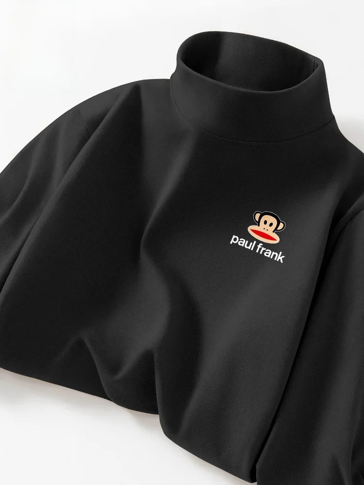 Мужская двусторонняя футболка Paul Frank с длинным рукавом, высоким воротником, модная городская зимняя футболка с животным принтом
Мужская двусторонняя футболка Paul Frank с длинным рукавом, высоким воротником, модная городская зимняя футболка с животным принтом