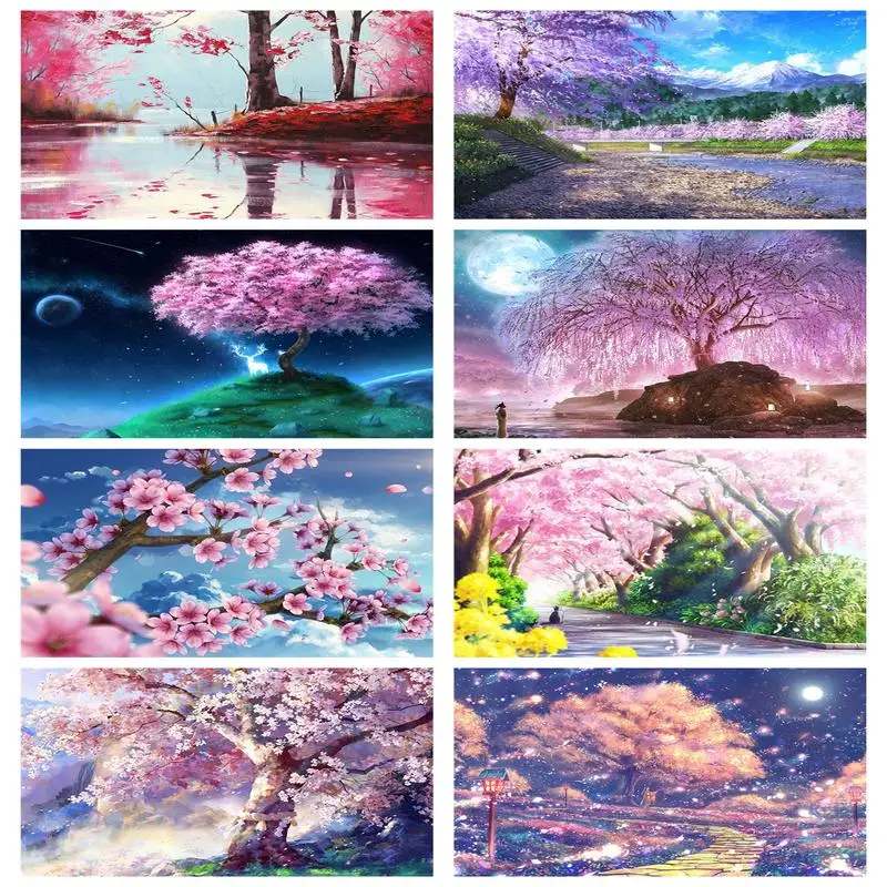 5D Diamond Art Painting Kit, Cherry Tree, Night Landscape, Embroidery Mosaic, Flower Scenery, Wall Art Decor, DIY
5D Diamond Art Painting Kit, Cherry Tree, Night Landscape, Embroidery Mosaic, Flower Scenery, Wall Art Decor, DIY