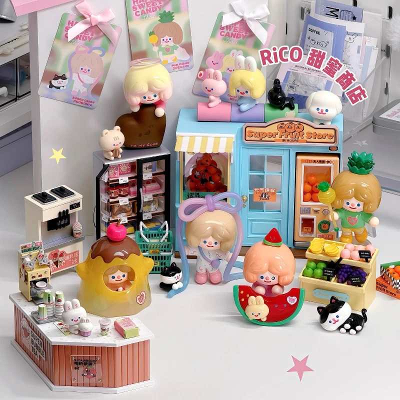 Набор-сюрприз RiCO Happy Sweet Candy Shop Series: коллекционные фигурки, игрушки-сюрпризы, кавайные фигурки, модели, куклы, украшения, загадочный подарок для девочек
Набор-сюрприз RiCO Happy Sweet Candy Shop Series: коллекционные фигурки, игрушки-сюрпризы, кавайные фигурки, модели, куклы, украшения, загадочный подарок для девочек