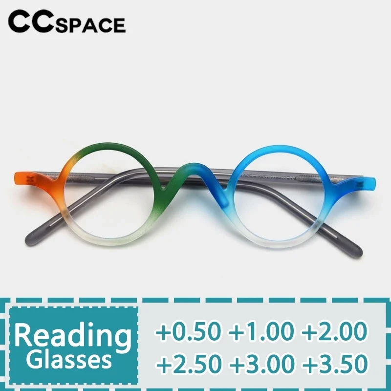 Retro Round Small Frame Reading Glasses Men Women Colorful Resin Optical Presbyopic Eyeglass Custom Diopter +50~+600 #303400
Retro Round Small Frame Reading Glasses Men Women Colorful Resin Optical Presbyopic Eyeglass Custom Diopter +50~+600 #303400