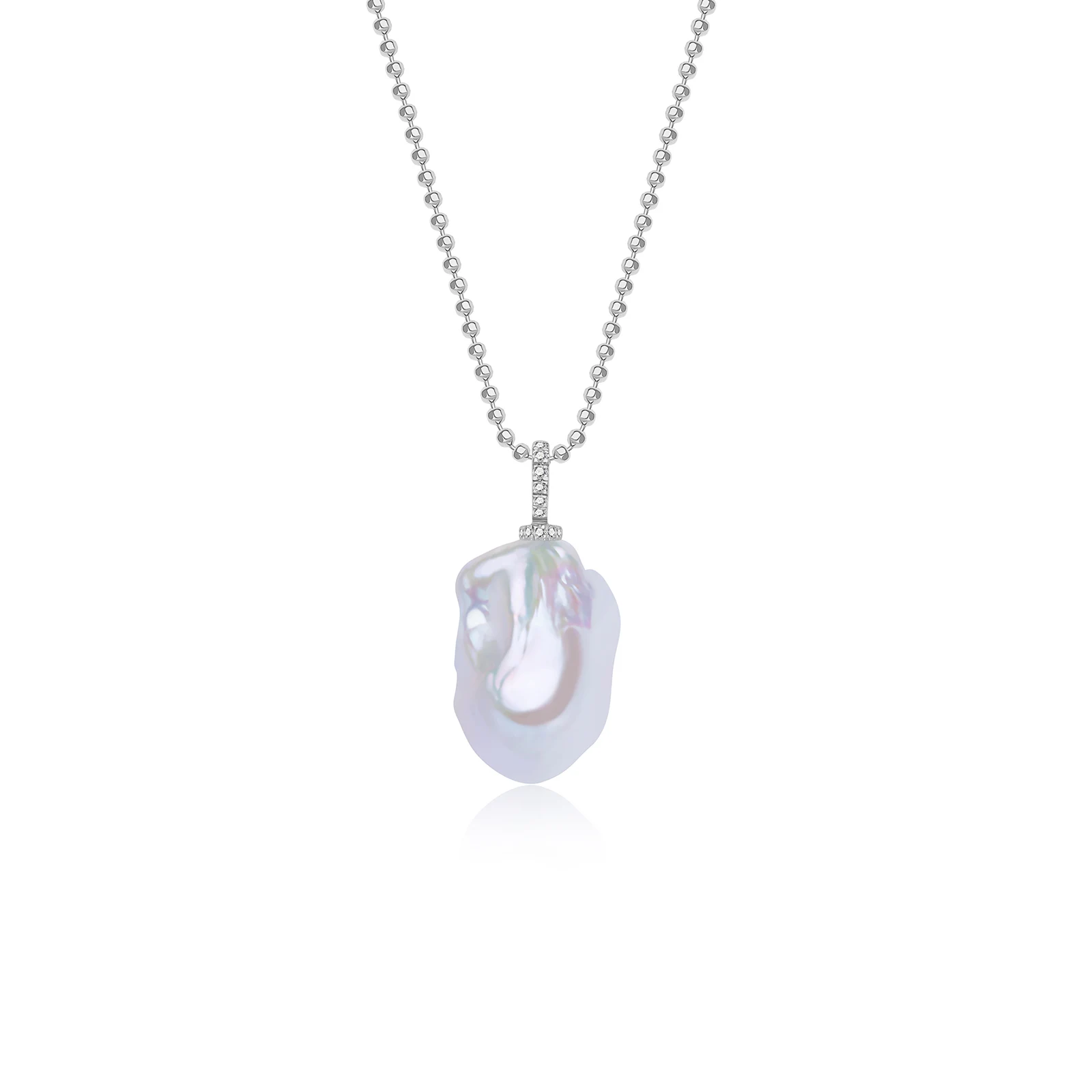 New freshwater Baroque pendant pearl necklace is simple and fashionable to send girlfriend's birthday gift
New freshwater Baroque pendant pearl necklace is simple and fashionable to send girlfriend's birthday gift