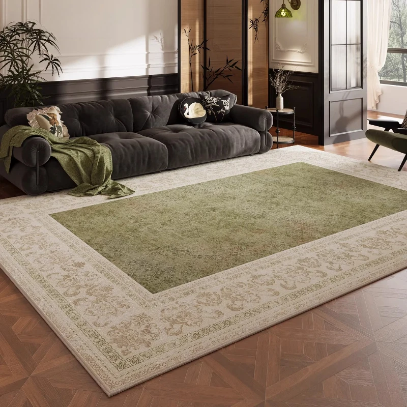 Nordic Style Living Room Decoration Soft Carpet Washable Lounge Green Floor Mat Large Area Rugs for Bedroom Anti-slip Study Rug
Nordic Style Living Room Decoration Soft Carpet Washable Lounge Green Floor Mat Large Area Rugs for Bedroom Anti-slip Study Rug