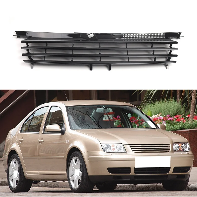Racing Grills For 1999-2004 Volkswagen Jetta Bora Mk4 Without Logo Glossy Black Grill Grille Trim Front Bumper Car Accessories
Racing Grills For 1999-2004 Volkswagen Jetta Bora Mk4 Without Logo Glossy Black Grill Grille Trim Front Bumper Car Accessories