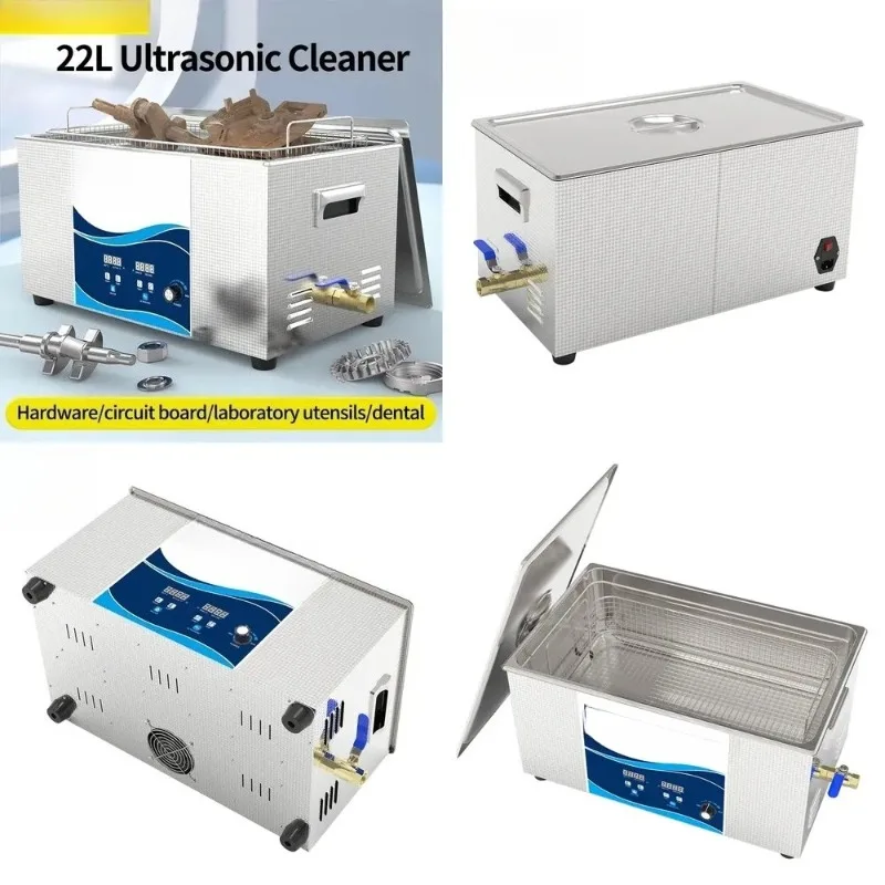 22L 40KHz Ultrasonic Cleaner Bath 0~900W Power Adjustable Digital Degas Sonic Washing Machine Lab Car Parts PCB Hardware
22L 40KHz Ultrasonic Cleaner Bath 0~900W Power Adjustable Digital Degas Sonic Washing Machine Lab Car Parts PCB Hardware