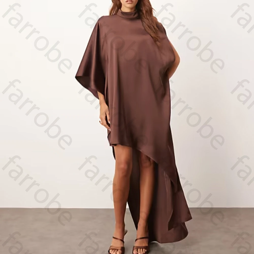 Elegant asymmetric Evening Dresses Sexy Celebrity cape sleeves mini dress Exquisite High Quality Prom Party Gowns Customized
Elegant asymmetric Evening Dresses Sexy Celebrity cape sleeves mini dress Exquisite High Quality Prom Party Gowns Customized