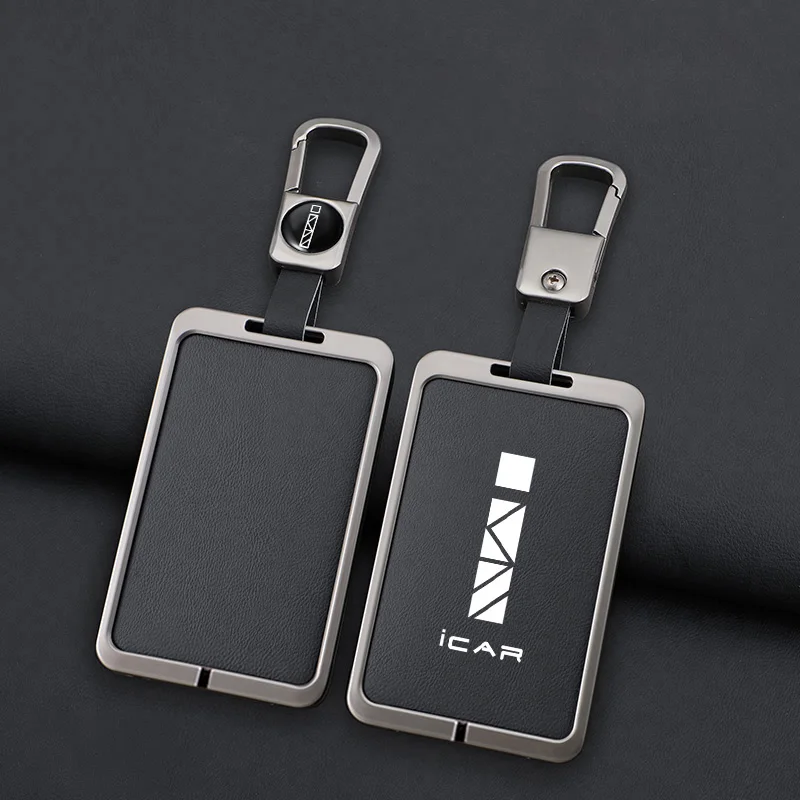 Zinc Alloy Car Key Case for Chery ICAR 03 Icar03 NFC Card Remote Decoration Cover Shell Keychain Housing Holder Fob Accessories
Zinc Alloy Car Key Case for Chery ICAR 03 Icar03 NFC Card Remote Decoration Cover Shell Keychain Housing Holder Fob Accessories