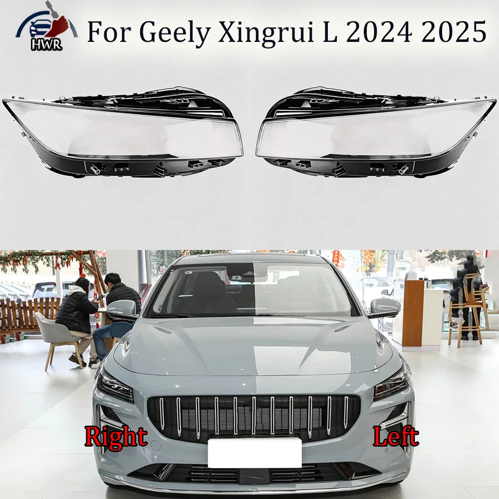 Headlight Cover Transparent Lampshade Lamp Lens Headlamp Shell Plexiglass Auto Replacement Parts 2024-2025 For Geely Xingrui L
Headlight Cover Transparent Lampshade Lamp Lens Headlamp Shell Plexiglass Auto Replacement Parts 2024-2025 For Geely Xingrui L