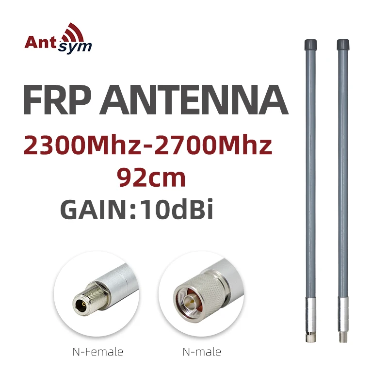 Всенаправленная антенна 2300-2700 МГц FRP 2,4G, передача сигнала Wi-Fi с высоким коэффициентом усиления 10 дБи
Всенаправленная антенна 2300-2700 МГц FRP 2,4G, передача сигнала Wi-Fi с высоким коэффициентом усиления 10 дБи