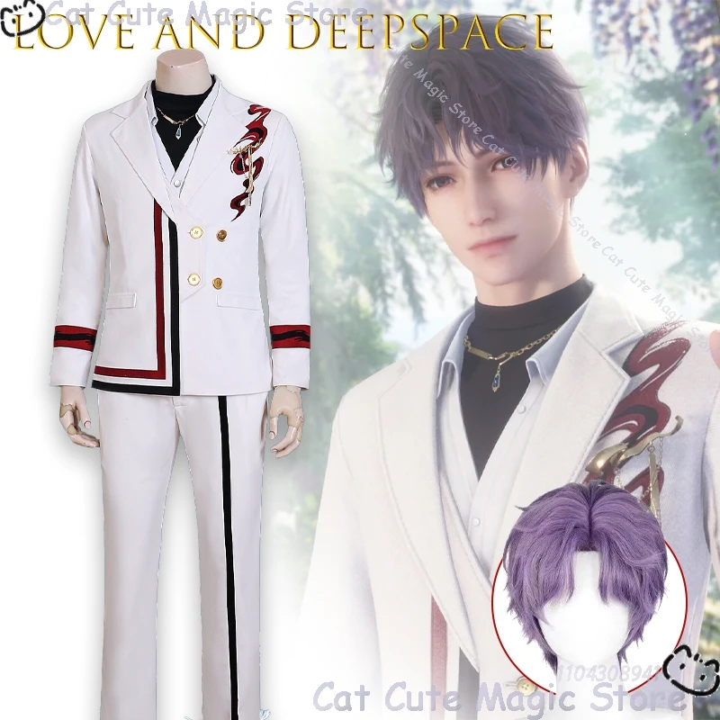 Love and Deepspace Rafayel Cosplay Floral Promise Fish Anime Male Costume Aster Zayne Roleplay Halloween Comic Con Suit
Love and Deepspace Rafayel Cosplay Floral Promise Fish Anime Male Costume Aster Zayne Roleplay Halloween Comic Con Suit