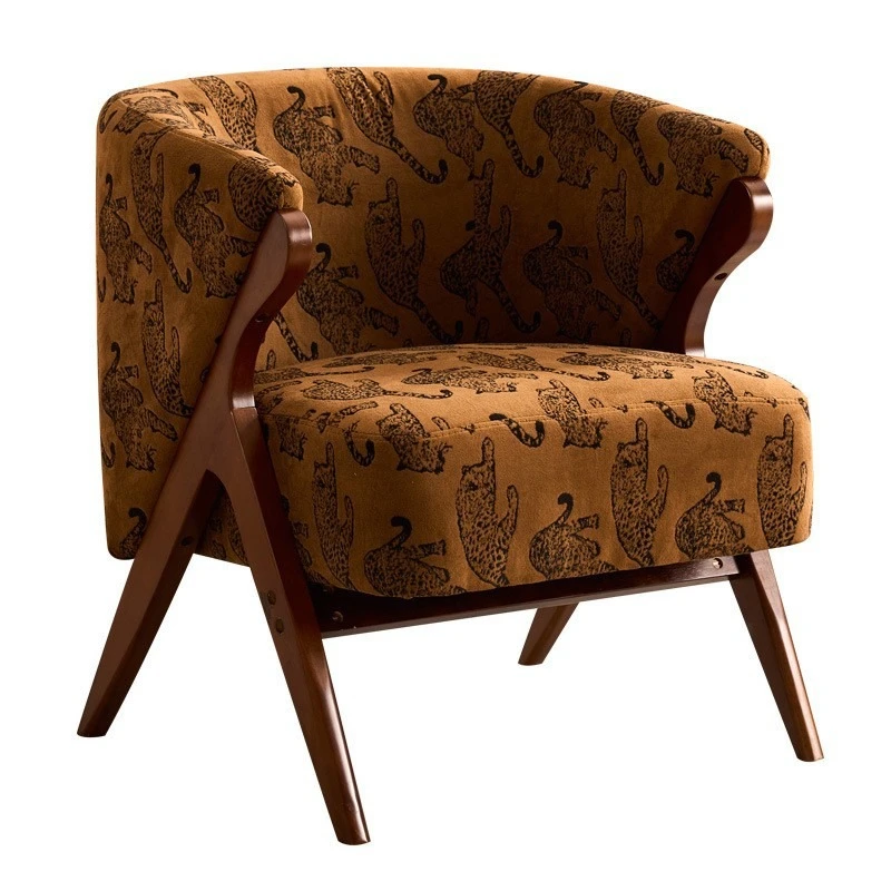Household living room balcony leisure chair medieval sofa single chair
Household living room balcony leisure chair medieval sofa single chair