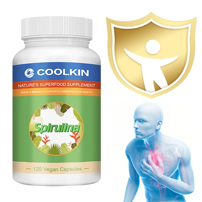 Капсулы спирулины — натуральные ингредиенты, поддерживают антиоксидант, здоровье желоба, здоровье кожи, улучшение пищеварения
Капсулы спирулины — натуральные ингредиенты, поддерживают антиоксидант, здоровье желоба, здоровье кожи, улучшение пищеварения