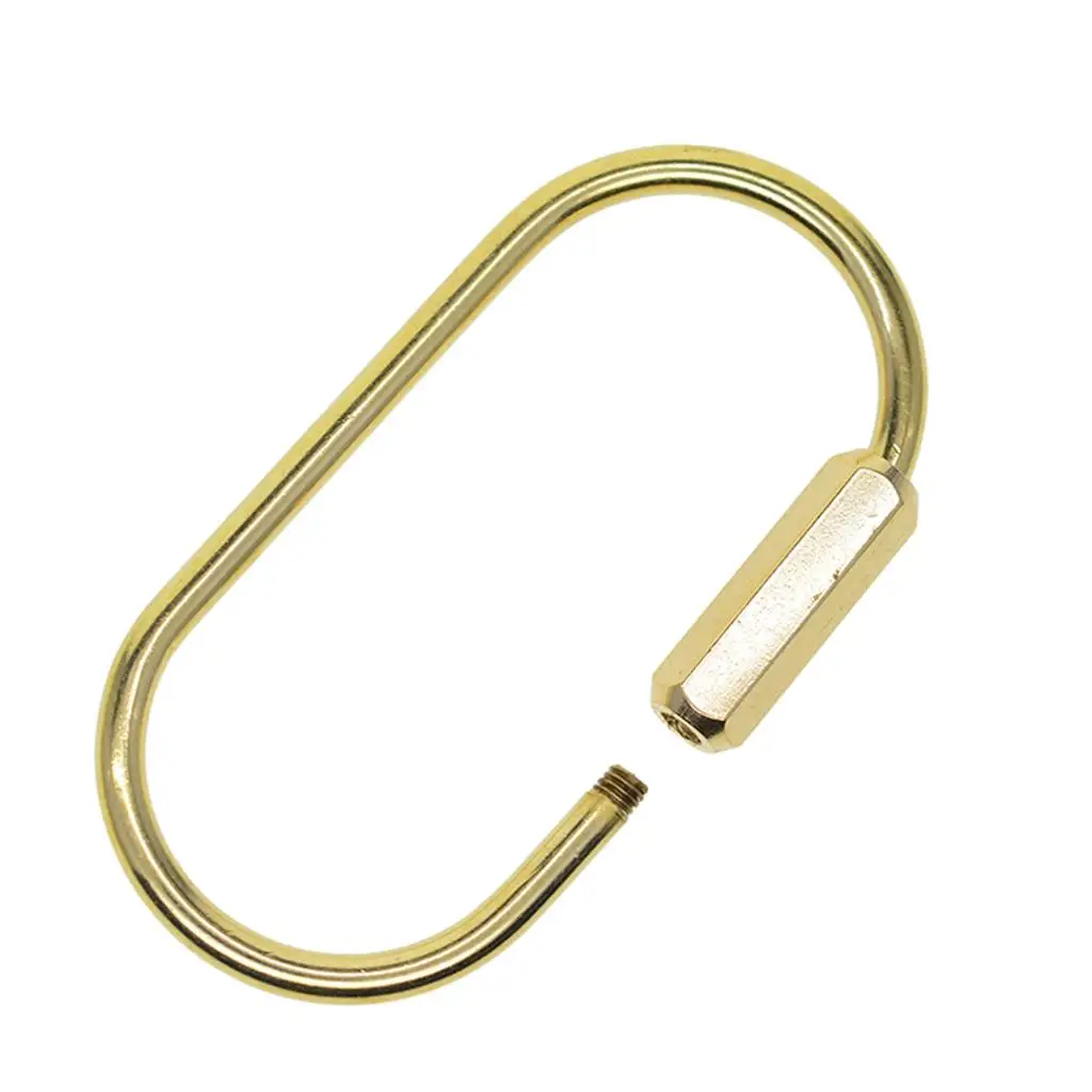 Screw Lock Clip Brass Key Holder Wire Ring for Key Ring Beads Crafts and DIY Bracelet Supplies
Screw Lock Clip Brass Key Holder Wire Ring for Key Ring Beads Crafts and DIY Bracelet Supplies