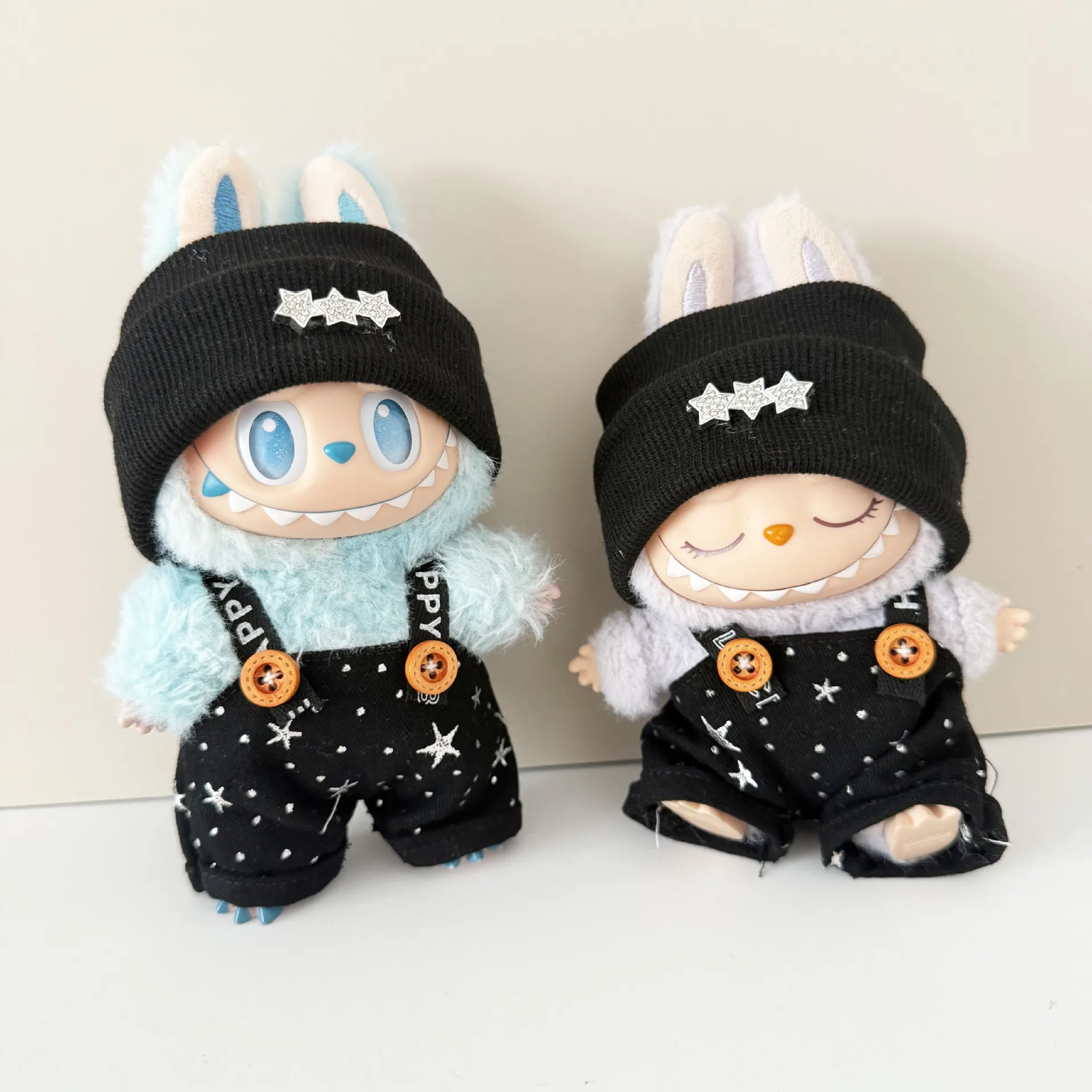 1st-3rd Gen Labubu Keychain Clothes Ornament LABUBU Outfit Meteor Shining Rhinestone Overalls EXO KPOP Girls Favorite
1st-3rd Gen Labubu Keychain Clothes Ornament LABUBU Outfit Meteor Shining Rhinestone Overalls EXO KPOP Girls Favorite