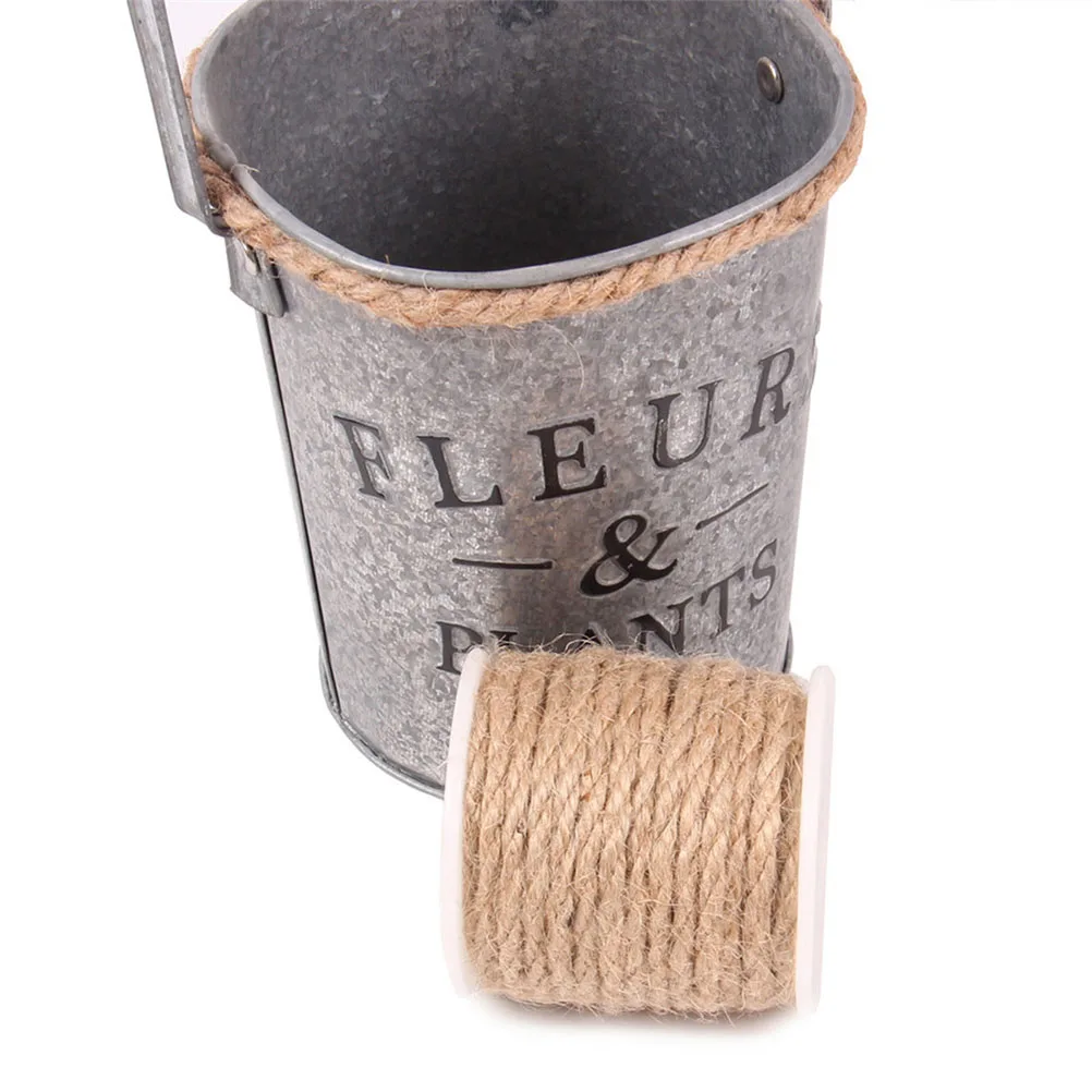 1pc 10m Natural Jute Rope Craft String Wedding Decoration Scrapbooking Gift Wrapping Hanging Garden Binding Twine
1pc 10m Natural Jute Rope Craft String Wedding Decoration Scrapbooking Gift Wrapping Hanging Garden Binding Twine