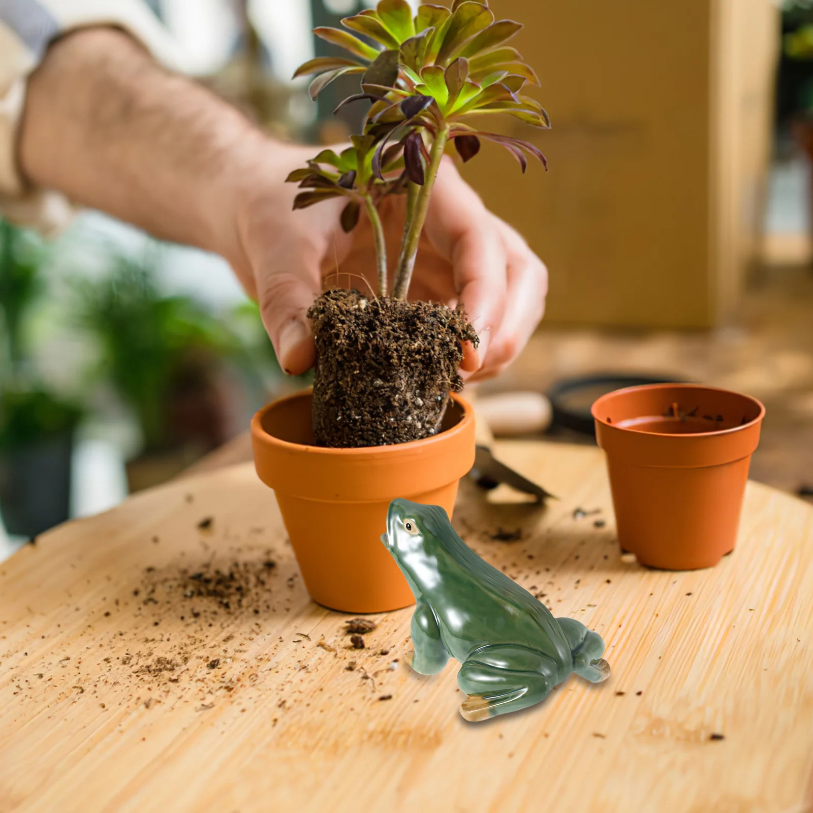 Realistic Ceramic Frog Spray Ornament Open Mouth Frog Statue Indoor Outdoor Garden Pond Aquarium Decor Water Feature
Realistic Ceramic Frog Spray Ornament Open Mouth Frog Statue Indoor Outdoor Garden Pond Aquarium Decor Water Feature