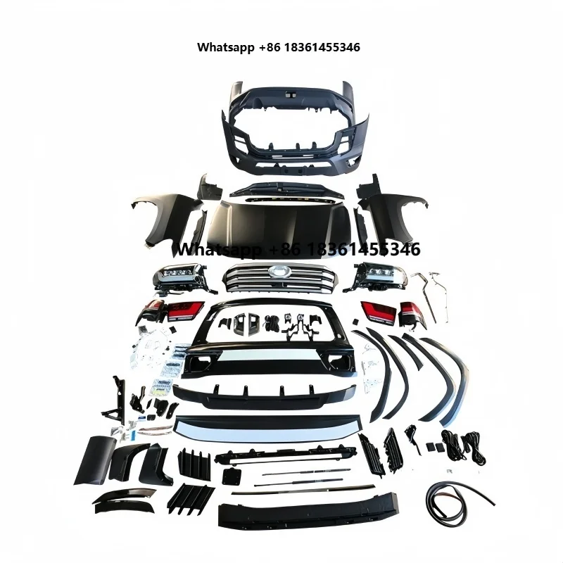 For Land Cruiser LC200 to LC300 Including 2022 Grille Headlights and Taillights Suitable for Land Cruiser LC200 Upgrade Kit
For Land Cruiser LC200 to LC300 Including 2022 Grille Headlights and Taillights Suitable for Land Cruiser LC200 Upgrade Kit