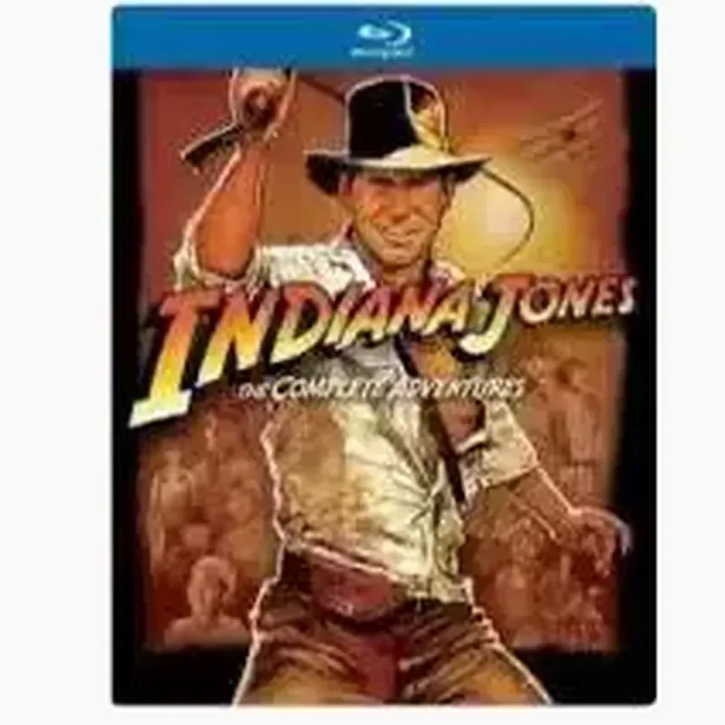 BD Blu-ray High Definition Film Indiana Jones Indiana Jones 1-5 Collector's Edition 4-Disc Box
BD Blu-ray High Definition Film Indiana Jones Indiana Jones 1-5 Collector's Edition 4-Disc Box