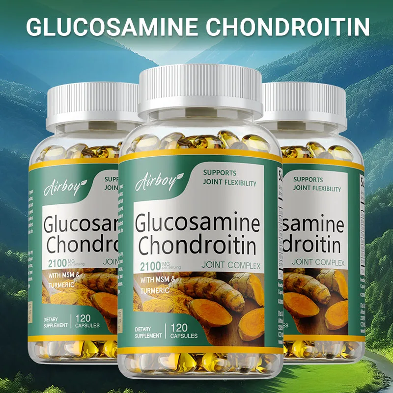 Glucosamine Chondroitin - Antioxidant, Immune Support, Promote Joint Health, Relieve Pain, Improve Joint Range of Motion
Glucosamine Chondroitin - Antioxidant, Immune Support, Promote Joint Health, Relieve Pain, Improve Joint Range of Motion