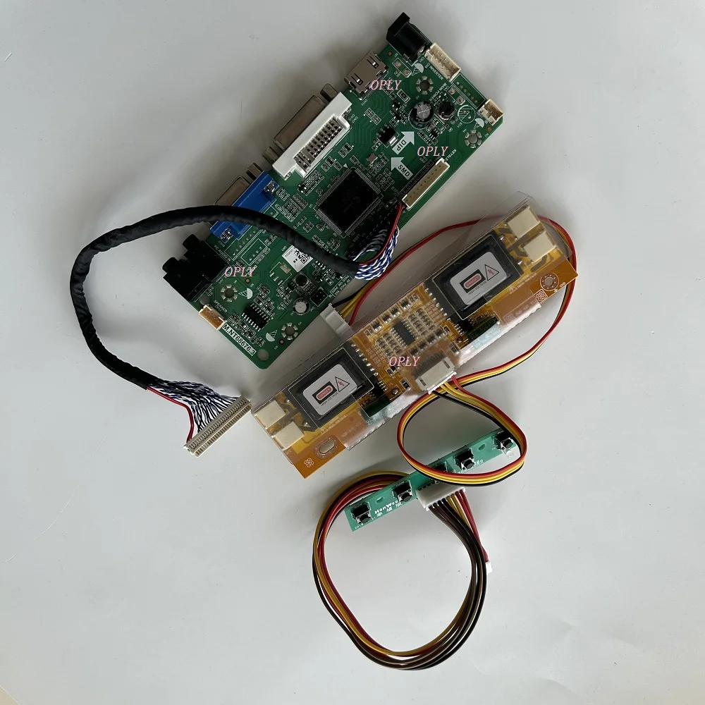 Controller board HDMI-compatible VGA DVI for LM215WF1-TLA1 LM215WF1-TLB1 LM215WF1-TLF1 LM215WF1-TLG1 1920X1080 LCD panel 21.5"
Controller board HDMI-compatible VGA DVI for LM215WF1-TLA1 LM215WF1-TLB1 LM215WF1-TLF1 LM215WF1-TLG1 1920X1080 LCD panel 21.5"