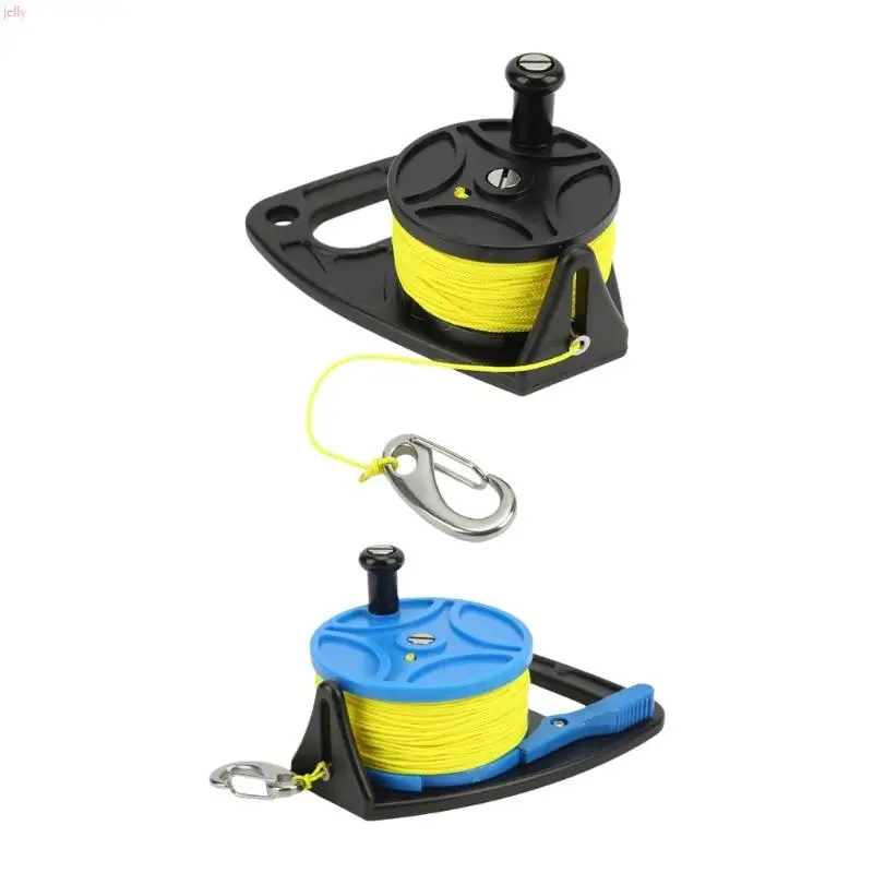 448C Diving Reel with Thumb Stoppers Scubas Ratchets Dives Reel Diving Equipment
448C Diving Reel with Thumb Stoppers Scubas Ratchets Dives Reel Diving Equipment