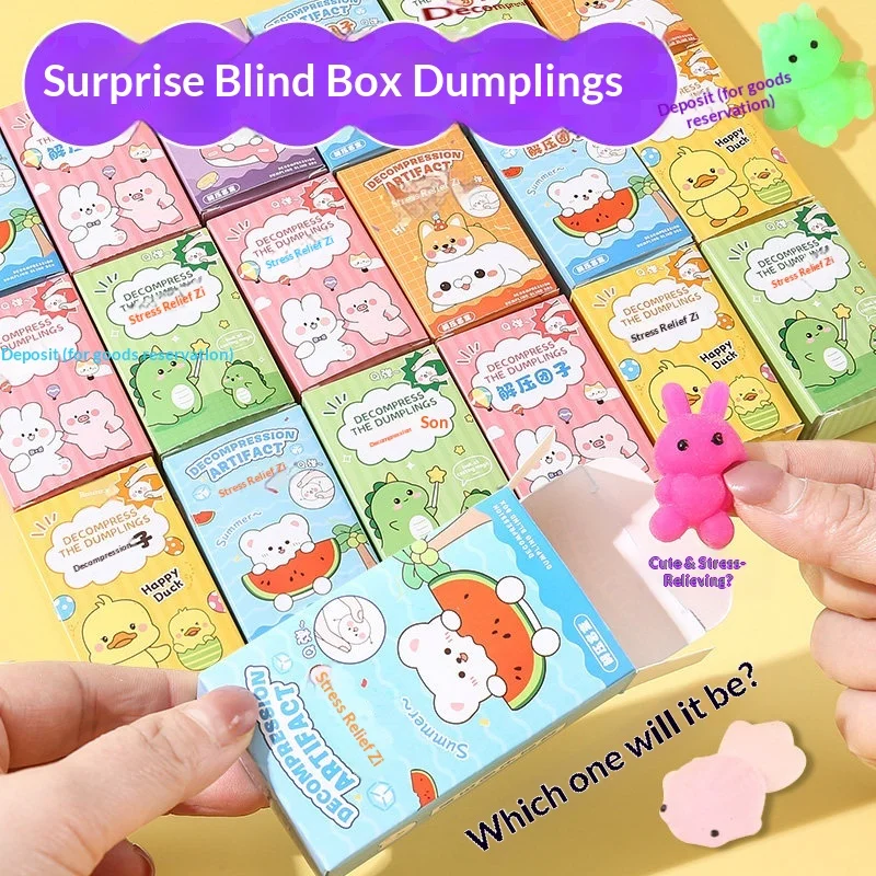 Cartoon Blind Box Squishy Soft Stress Relief Decompression Toy Individually Packaged In Stock For Adult Relax Venting
Cartoon Blind Box Squishy Soft Stress Relief Decompression Toy Individually Packaged In Stock For Adult Relax Venting