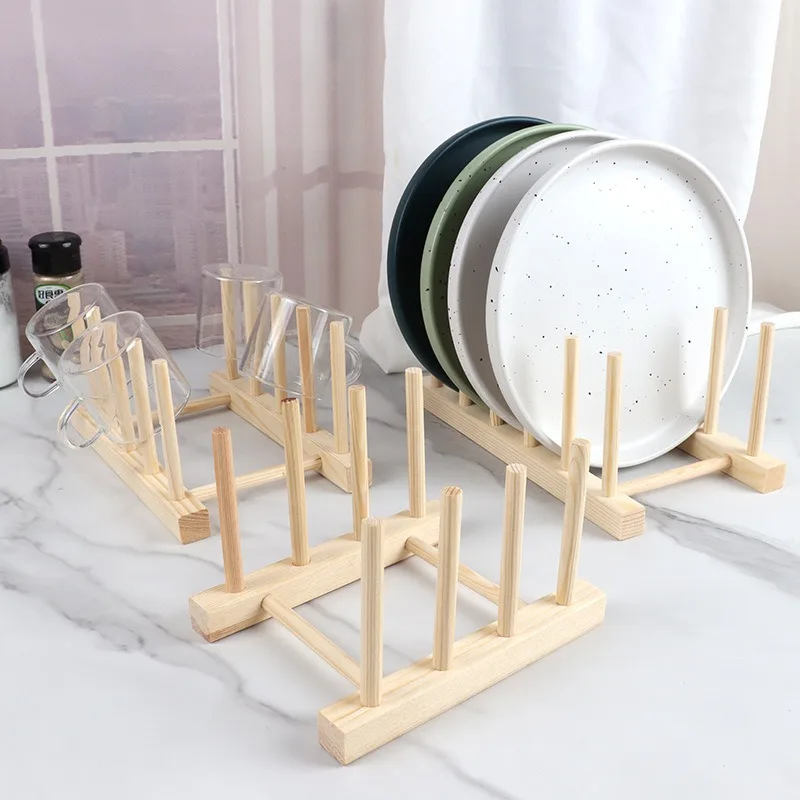 2pcs Wooden Dish Rack for Kitchen Countertop Adjustable Plate Drainer Storage Organizer with Utensil Holder Space Saving Design
2pcs Wooden Dish Rack for Kitchen Countertop Adjustable Plate Drainer Storage Organizer with Utensil Holder Space Saving Design