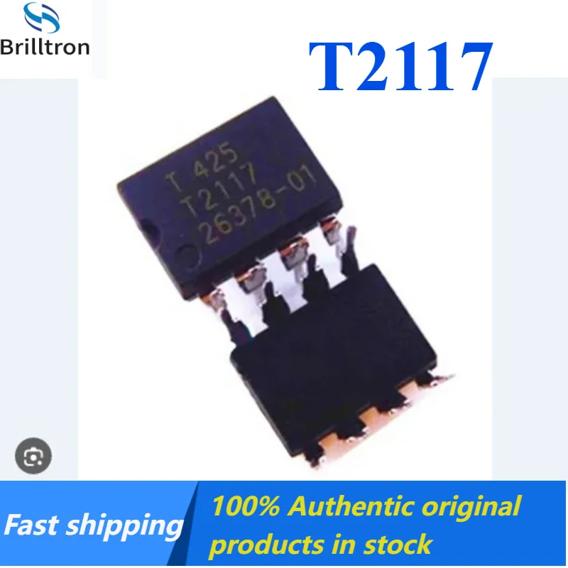 1-5PCS Genuine original T2117 T2117-3ASY DIP8 T2117 integrated circuit chip IC, in stock.
1-5PCS Genuine original T2117 T2117-3ASY DIP8 T2117 integrated circuit chip IC, in stock.