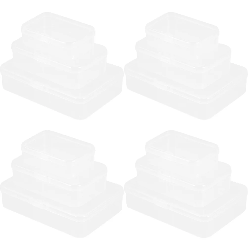 20Pcs Small Parts Organizer Box Plastic Clear Container Screw Bolt Hardware Storage Case for Small Items Organizer Boxes 
20Pcs Small Parts Organizer Box Plastic Clear Container Screw Bolt Hardware Storage Case for Small Items Organizer Boxes