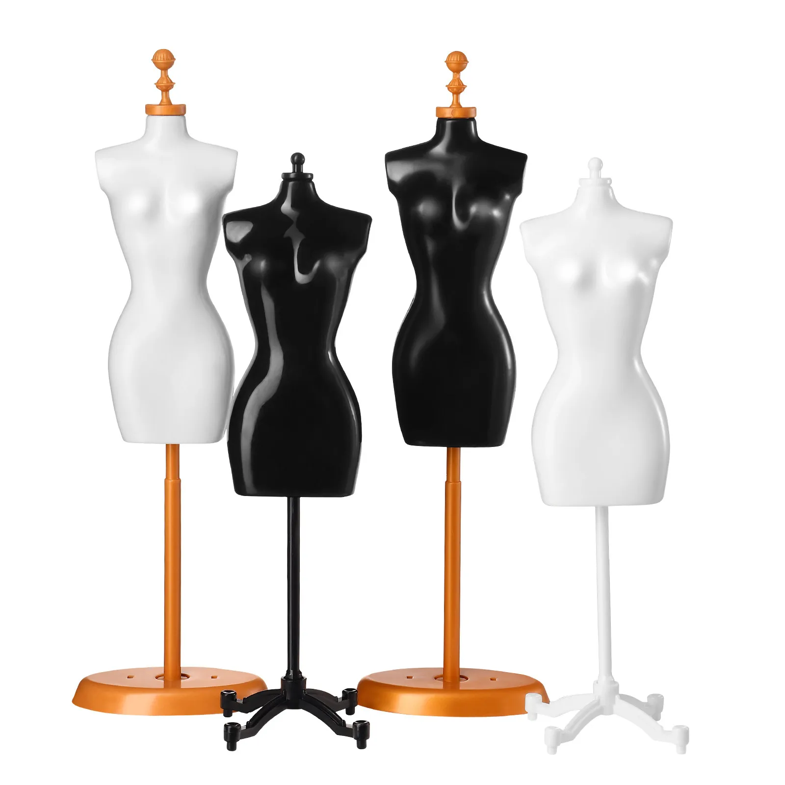 4Pcs Mini Dress Display Stand Clothes Support Holder Mannequin Bracket Jewelry Exhibit Small House Accessory Photography Board
4Pcs Mini Dress Display Stand Clothes Support Holder Mannequin Bracket Jewelry Exhibit Small House Accessory Photography Board