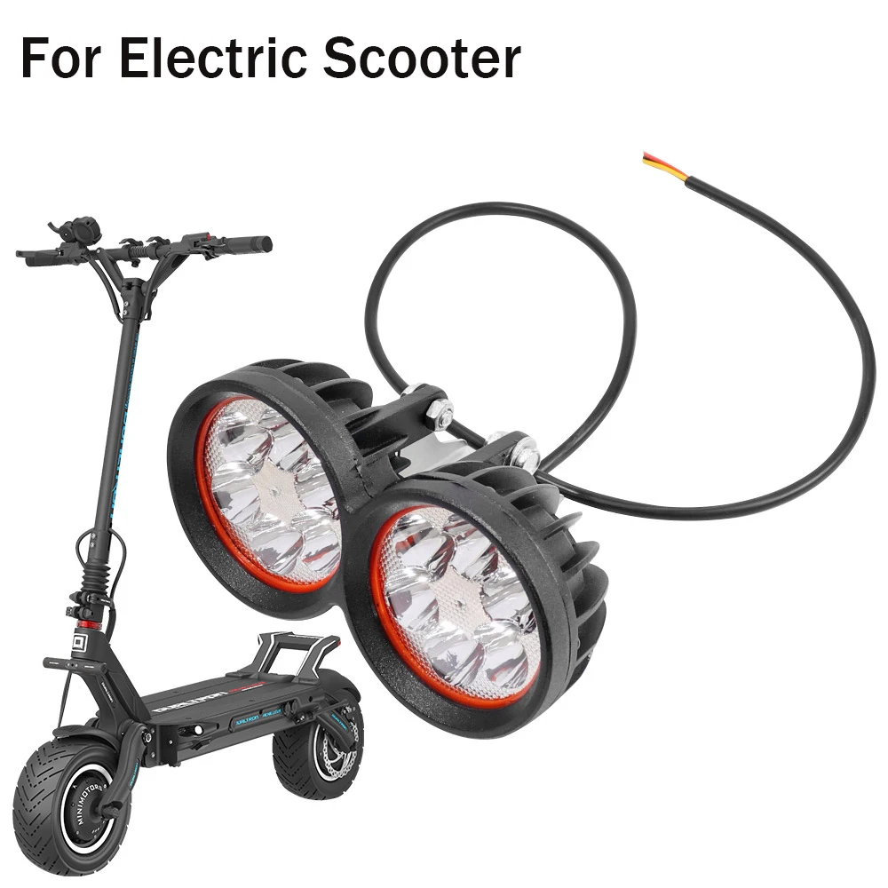 LED Electric Scooter Light Universal E-scooter Spotlight Headlight Motorcycle Spotlight Super Bright Working Front Light Parts
LED Electric Scooter Light Universal E-scooter Spotlight Headlight Motorcycle Spotlight Super Bright Working Front Light Parts