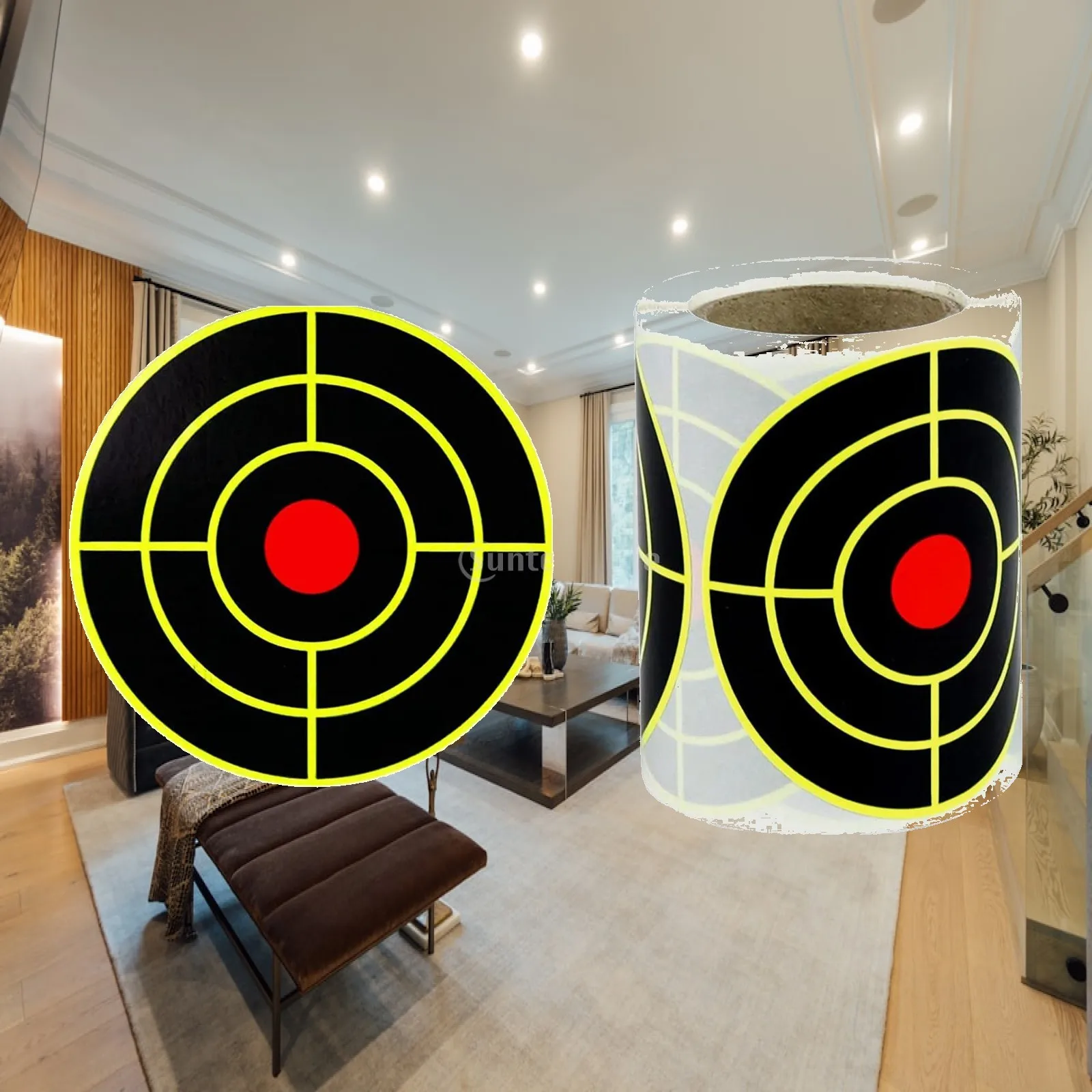 3 Inch Self Adhesive Target Stickers Visible Paper Targets for Outdoor Indoor Range Practice Supplies
3 Inch Self Adhesive Target Stickers Visible Paper Targets for Outdoor Indoor Range Practice Supplies