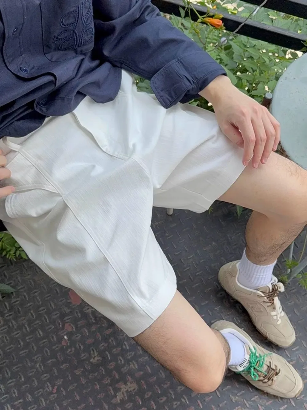 White Cotton Lin Men's orts Summer Loose Straight Leg Thin Five-Point PantsLazy Sle American Old-Money Wind orts
White Cotton Lin Men's orts Summer Loose Straight Leg Thin Five-Point PantsLazy Sle American Old-Money Wind orts