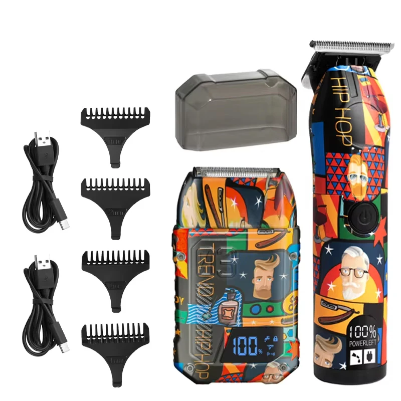 WAIKIL Professional Men's Home Trimmer Set Electric Hair Clipper Shaver Oil Head Whitening Device USB Charging Hair Clipper
WAIKIL Professional Men's Home Trimmer Set Electric Hair Clipper Shaver Oil Head Whitening Device USB Charging Hair Clipper