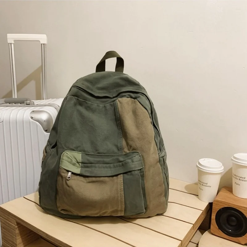 Girl Fabric School Bag New Fashion College Student Vintage Women Backpack Canvas Female Laptop Bag Travel Kawaii Ladies Backpack
Girl Fabric School Bag New Fashion College Student Vintage Women Backpack Canvas Female Laptop Bag Travel Kawaii Ladies Backpack