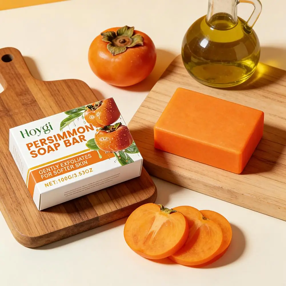 Natural Fragrance Body Soap Deep Cleansing Bar Soap Moisturizing Shower Persimmon Soap Bar For Oily Skin Body Odor Control
Natural Fragrance Body Soap Deep Cleansing Bar Soap Moisturizing Shower Persimmon Soap Bar For Oily Skin Body Odor Control