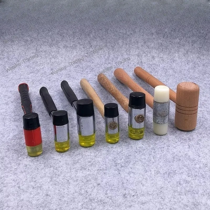 Rubber Hammer Rubber Hammer Jewelry Does Not Hurt Ring Bracelet Face Jewelry Processing Wood Hammer
Rubber Hammer Rubber Hammer Jewelry Does Not Hurt Ring Bracelet Face Jewelry Processing Wood Hammer