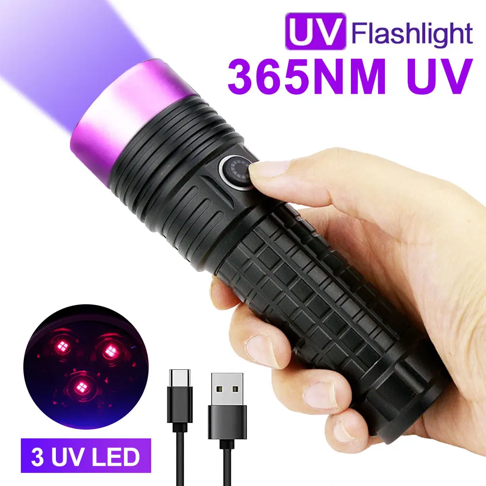  Перезаряжаемый УФ-фонарик высокой мощности 30 Вт, 365 нм, с 3 светодиодами — обнаружение мочи кошек/собак, скорпиона, денег, руды и моек, водонепроницаемый
Перезаряжаемый УФ-фонарик высокой мощности 30 Вт, 365 нм, с 3 светодиодами — обнаружение мочи кошек/собак, скорпиона, денег, руды и моек, водонепроницаемый