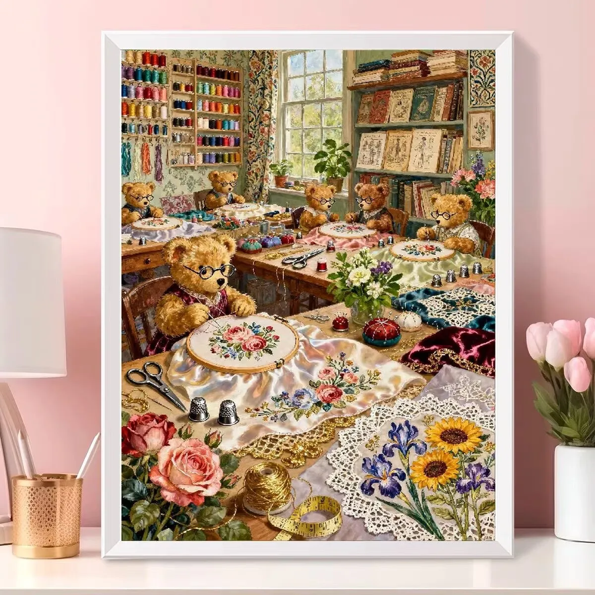 9CT 11CT Embroidery room Embroidery DIY Chinese Style Printed Kits Cross Stitch Thread Needlework Sets Home Crafts
9CT 11CT Embroidery room Embroidery DIY Chinese Style Printed Kits Cross Stitch Thread Needlework Sets Home Crafts