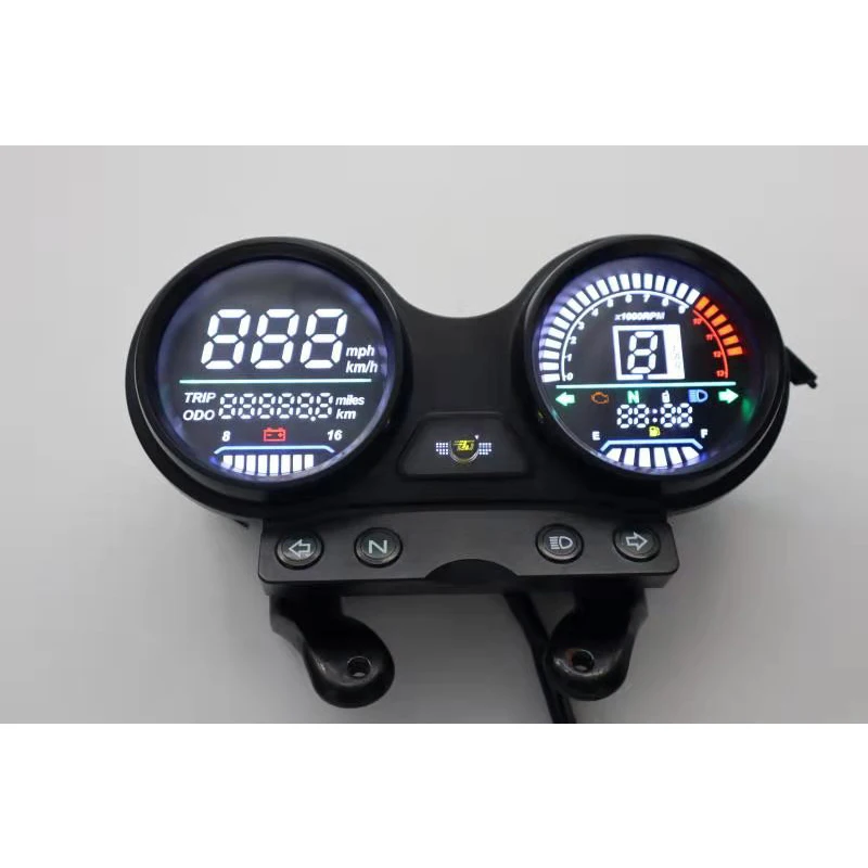 Intelligent Library Hot Sale! YBR125 LED Digital Motorcycle Speedometer With Mobile USB Charge RPM Dashboard
Intelligent Library Hot Sale! YBR125 LED Digital Motorcycle Speedometer With Mobile USB Charge RPM Dashboard