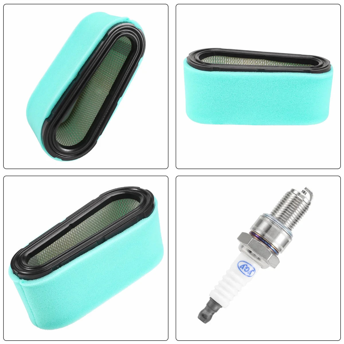 A76K Air Cleaner Prefilter Fuel Shut-Off Valve Spark Plug for Briggs & Stratton 496894S 493909S 272403S 12.5-17 HP Engine
A76K Air Cleaner Prefilter Fuel Shut-Off Valve Spark Plug for Briggs & Stratton 496894S 493909S 272403S 12.5-17 HP Engine