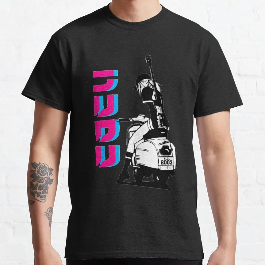 Flcl movie retro Cartoon Japanese Manga Fooly Cooly FLCL Japan music Anime T shirt 100% cotton printed plus size clothing
Flcl movie retro Cartoon Japanese Manga Fooly Cooly FLCL Japan music Anime T shirt 100% cotton printed plus size clothing