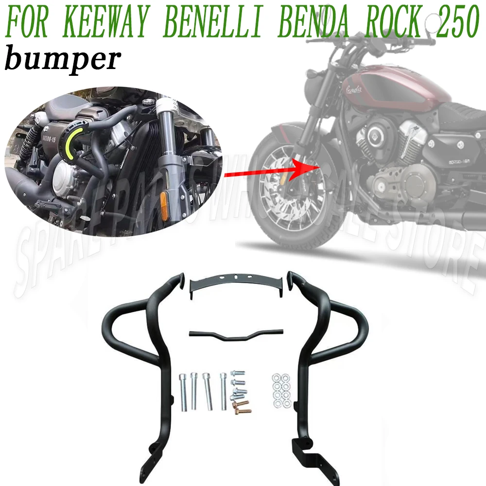 Motorcycle Highway Engine Guard Crash Bar Frame Bumper Fairing Protector Bars For keeway Benelli Benda Rock 250 Rock250
Motorcycle Highway Engine Guard Crash Bar Frame Bumper Fairing Protector Bars For keeway Benelli Benda Rock 250 Rock250