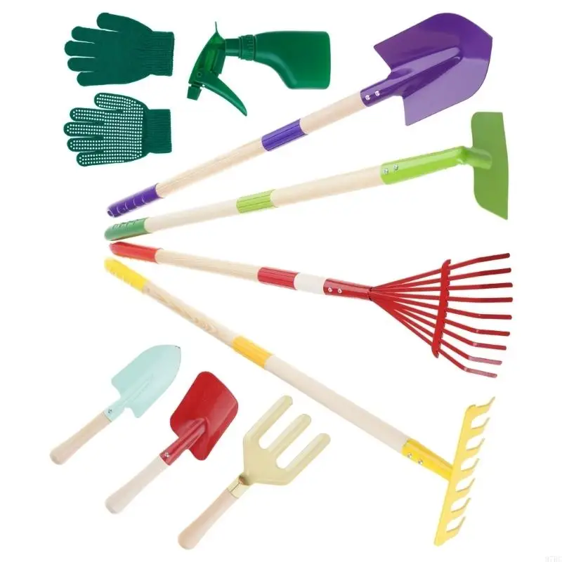97BC Mini Garden Tool Set For Toddlers 4 Steel Pieces With Rounded Corners
97BC Mini Garden Tool Set For Toddlers 4 Steel Pieces With Rounded Corners
