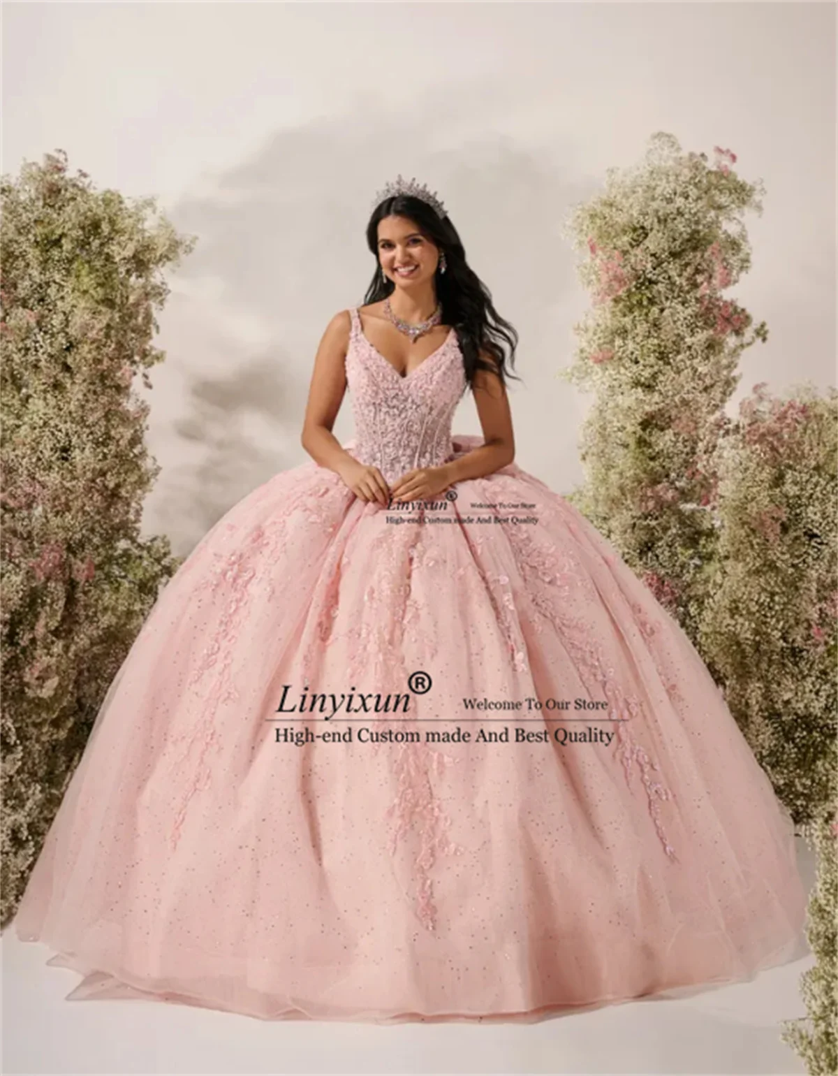 Платье принцессы с 3D полей Quinceanera, корсет с открытыми плечами, милое платье 16, мексиканское бальное платье по индивидуальному заказу, Vestidos de quinceanera
Платье принцессы с 3D полей Quinceanera, корсет с открытыми плечами, милое платье 16, мексиканское бальное платье по индивидуальному заказу, Vestidos de quinceanera
