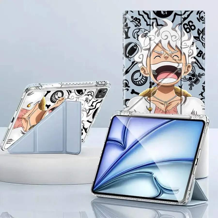 One Piece Happy Luffy Y-Fold Holder Cover Tablet Case For iPad Mini 6 7 Pro 11th 10th 9th 8th 7th 12.9inch Air 4 5 M3 M2 1 2 M4
One Piece Happy Luffy Y-Fold Holder Cover Tablet Case For iPad Mini 6 7 Pro 11th 10th 9th 8th 7th 12.9inch Air 4 5 M3 M2 1 2 M4