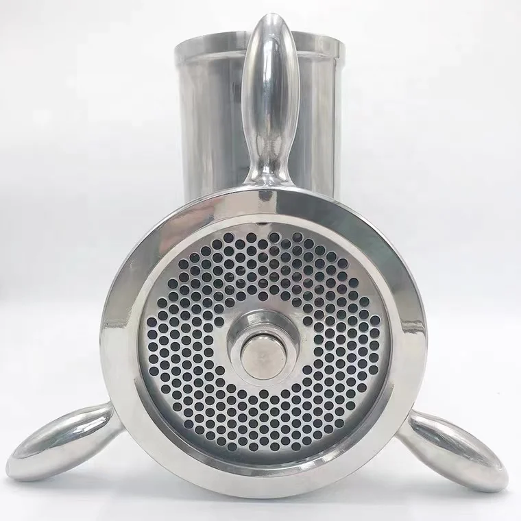 Factory Direct Commercial Stainless Steel Meat Grinder Parts Manual Power 52# Meat Mincer Accessories for Household Use
Factory Direct Commercial Stainless Steel Meat Grinder Parts Manual Power 52# Meat Mincer Accessories for Household Use