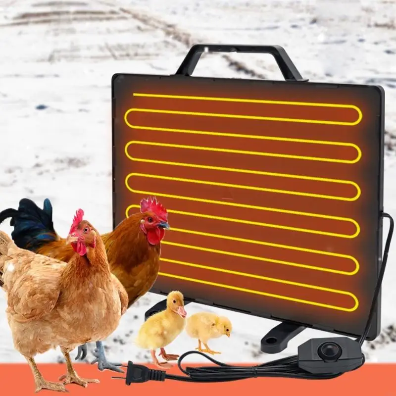 Winter Chick Warmer ABS Poultry Heater 160W Power Adjustable Thermostatic Overheating Protections for Coops Safety B03E
Winter Chick Warmer ABS Poultry Heater 160W Power Adjustable Thermostatic Overheating Protections for Coops Safety B03E